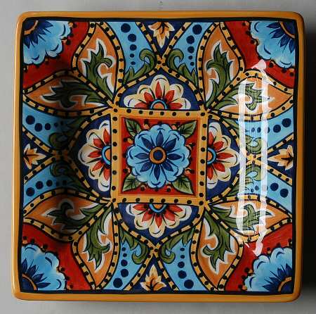 La Barca Square Salad Plate