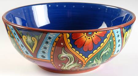 La Barca 11" Round Serving Bowl