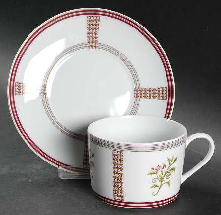 Jour d'Orient Flat Cup & Saucer Set