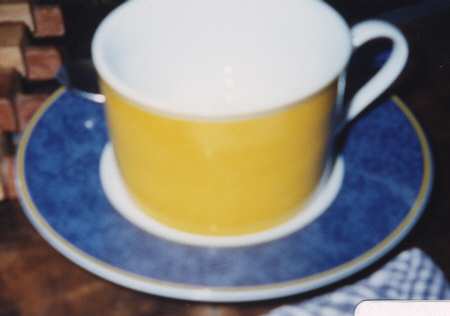 Dragon Opal Flat Cup & Saucer Set