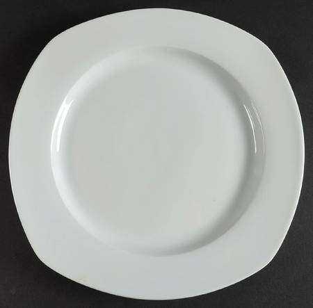 Cafe Blanca Quattro Square Luncheon Plate