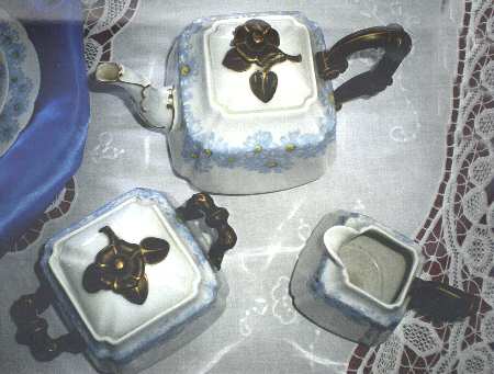 Cornflowers Teapot & Lid