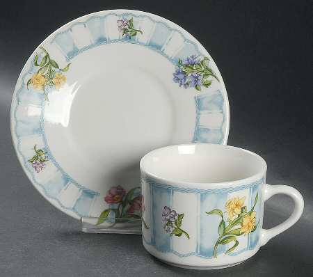 Northwinds Flat Cup & Saucer Set