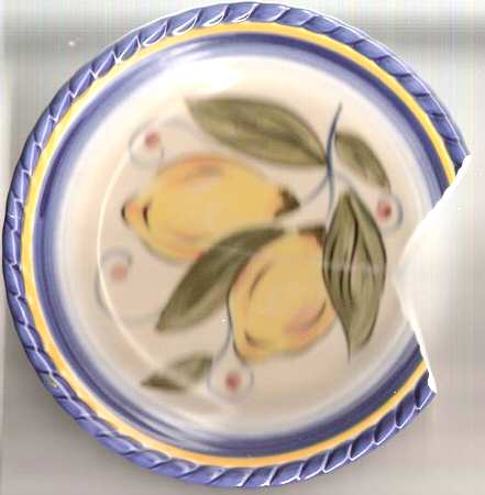 Lemon Italiano Bread & Butter Plate