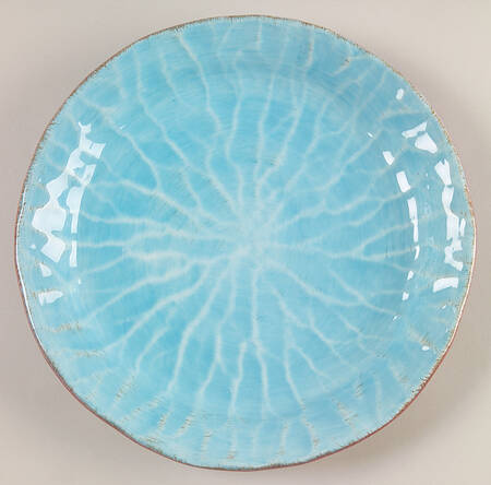 Gisella Cranberry Aqua Salad Plate