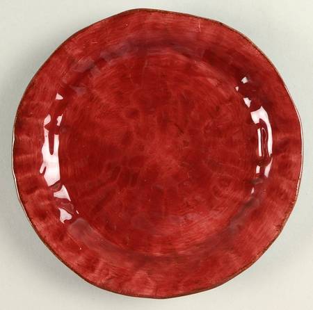 Gisella Cranberry Aqua Dessert/Pie Plate