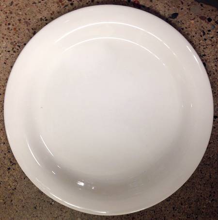 Playa Cream Dinner Plate
