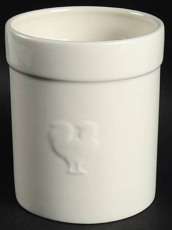 Espana Ivory (Rooster Backstamp) Utensil Holder