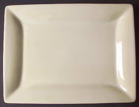 Espana Ivory (Rooster Backstamp) 16" Rectangular Serving Platter