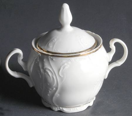 Royal Prague Sugar Bowl & Lid