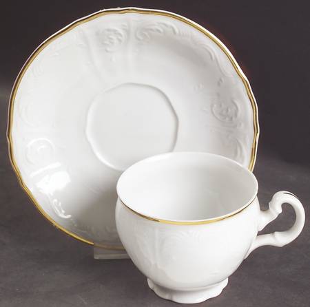 Royal Prague Footed Cup & Saucer Set