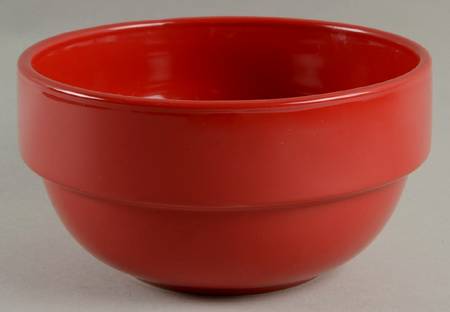 Stax Flame Red Soup/Cereal Bowl