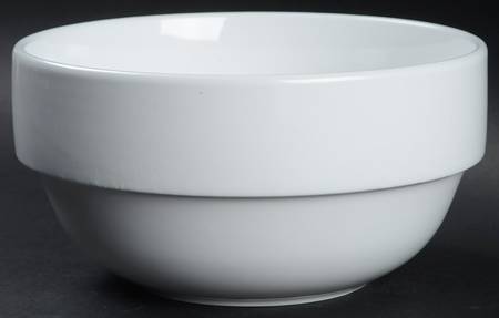 Stax White Soup/Cereal Bowl
