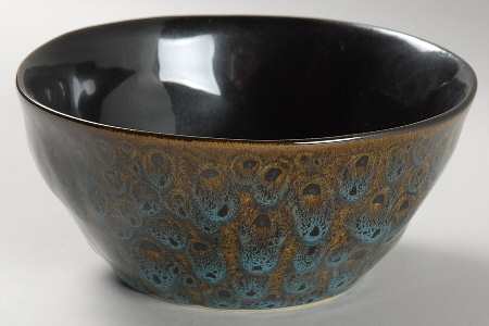 Ostrich Blue Soup/Cereal Bowl