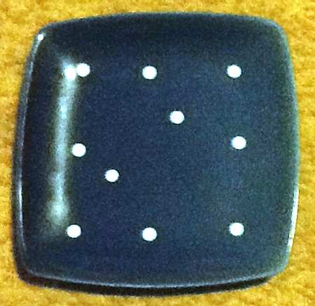 Polkalino Square Bread & Butter Plate