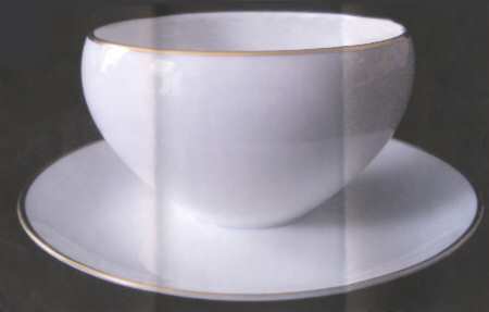 401 Gravy Boat with Attached Underplate
