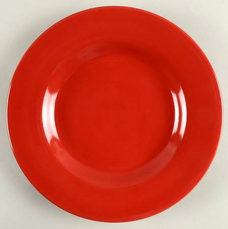 Playa Cherry Red Dinner Plate