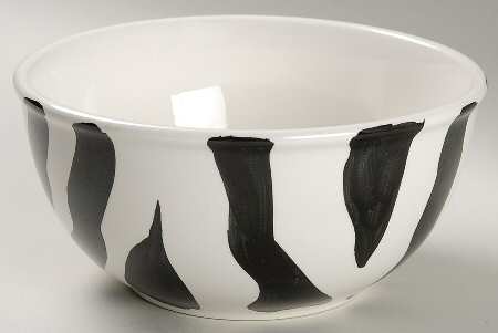 Zebra Soup/Cereal Bowl