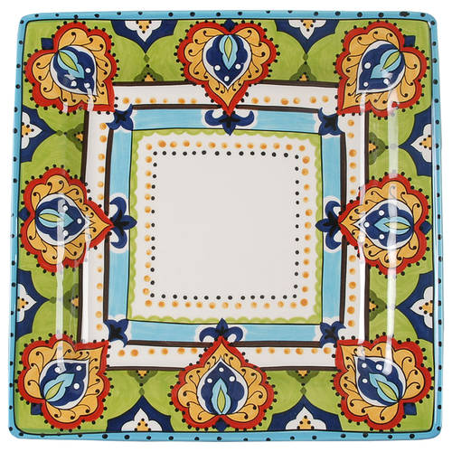 Bocca Square Dinner Plate by Tabletops Unlimited