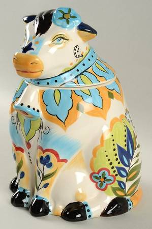 Bocca Medium Figural Canister & Lid