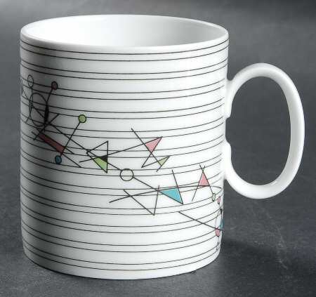Trend 2 Flat Cup & Saucer Set by Thomas