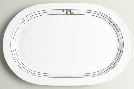 THO465 12" Oval Serving Platter