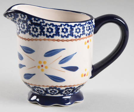 Old World Blue Creamer