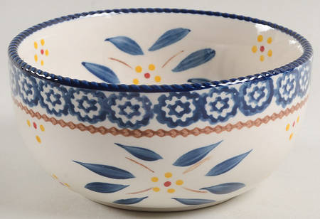 Old World Blue Soup/Cereal Bowl