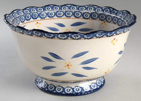 Old World Blue Tureen No Lid