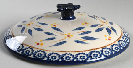 Old World Blue Lid for Tureen