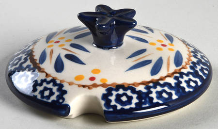 Old World Blue Lid for Sugar Bowl