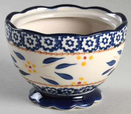 Old World Blue Sugar Bowl No Lid