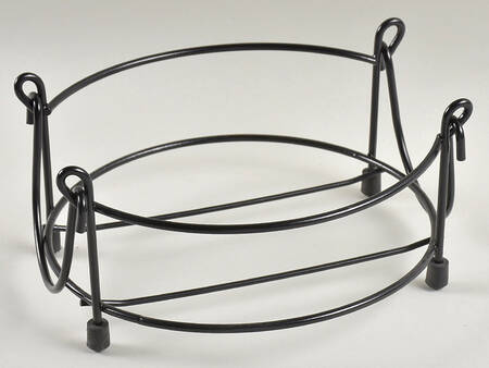 Old World Blue Metal Stand for 7" Round Baker