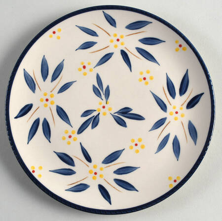 Old World Blue Salad Plate