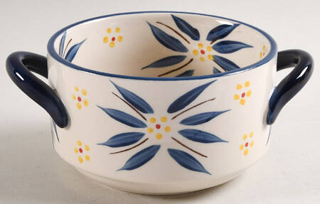 Old World Blue Stackable Soup/Cereal Bowl