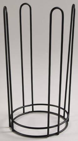 Old World Blue Metal Holder for Stackable Soup/Cereal Bowls