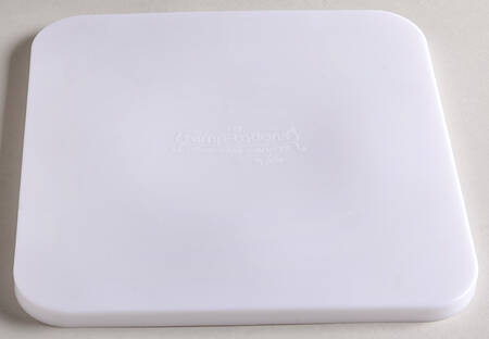 Old World Blue Tabless Plastic Storage Cover for 8" Square Baker
