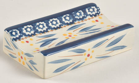 Old World Blue Stand for Rolling Pin