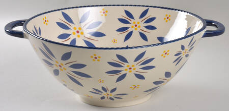 Old World Blue 10" Wok Bowl