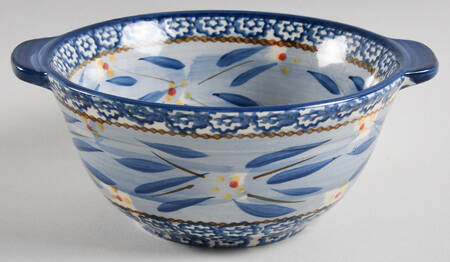 Old World Blue 7" Mixing Bowl