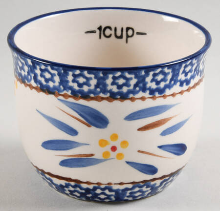 Old World Blue 1 Cup Measuring Cup