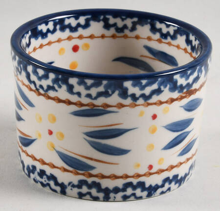 Old World Blue Condiment Dish No Lid