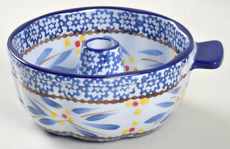 Old World Blue Individual Bundt Pan