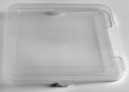 Old World Blue Plastic Lid for 8" Square Baker