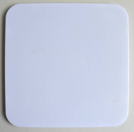 Old World Blue Tabless Plastic Storage Cover for 9" Square Baker