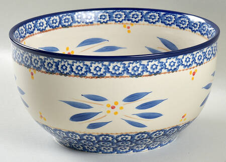 Old World Blue 9" Mixing Bowl