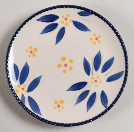 Old World Blue Coupe Bread & Butter Plate