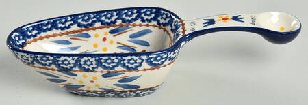 Old World Blue 1/2 Cup Measuring Scoop
