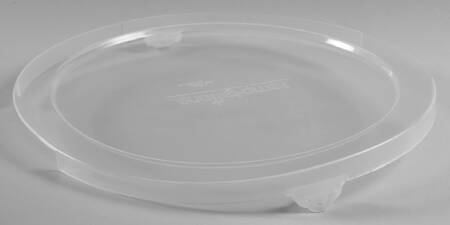 Old World Blue Plastic Lid for 10" Handled Round Serving Bowl