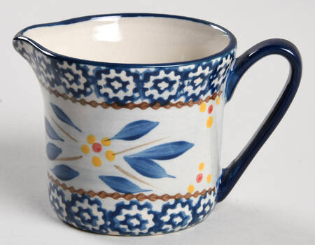 Old World Blue Creamer